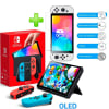 Pack Consola Nintendo Switch OLED Neón + Mica de Vidrio1