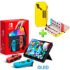 Pack Consola Nintendo Switch OLED Neón + Estuche Pikachu Amarillo1