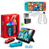 Pack Consola Nintendo Switch OLED Neón + Case Transparente1
