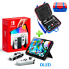 Pack Consola Nintendo Switch OLED Blanco + Maleta RojoAzul1
