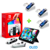 Pack Consola Nintendo Switch OLED Blanco + 3 und Mica de Vidrio1