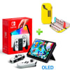 Pack Consola Nintendo Switch OLED Blanco + Estuche Pikachu Amarillo1
