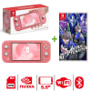 Consola Nintendo Switch Lite Coral + Astral Chain1