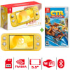 Consola Nintendo Switch Lite Amarillo + Crash Team Racing Nitro Fueled1