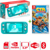 Consola Nintendo Switch Lite Turquesa + Crash Team Racing Nitro Fueled1