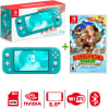 Consola Nintendo Switch Lite Turquesa + Donkey Kong Country Tropical Freeze1