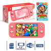 Consola Nintendo Switch Lite Coral + Donkey Kong Country Tropical Free1