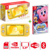 Consola Nintendo Switch Lite Amarillo + Kirby Star Allies1