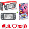 Consola Nintendo Switch Lite Gris + Kirby Star Allies1