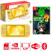 Consola Nintendo Switch Lite Amarillo + Luigis Mansion 31