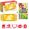 Consola Nintendo Switch Lite Amarillo + New Super Mario Bros U Deluxe1