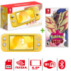 Consola Nintendo Switch Lite Amarillo + Pokémon Escudo Shield1