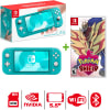 Consola Nintendo Switch Lite Turquesa + Pokémon Escudo Shield1