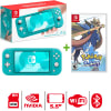 Consola Nintendo Switch Lite Turquesa + Pokémon Espada Sword1