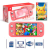 Consola Nintendo Switch Lite Coral + Pokémon Lets Go Pikachu1