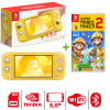 Consola Nintendo Switch Lite Amarillo + Super Mario Maker 21