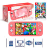 Consola Nintendo Switch Lite Coral + Super Smash Bross Ultimate1