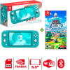Consola Nintendo Switch Lite Turquesa + The Legend of Zelda Links Awakening1