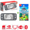Consola Nintendo Switch Lite Gris + The Legend of Zelda Links Awakening1