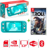 Consola Nintendo Switch Lite Turquesa + Troll and I1