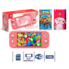 Consola Nintendo Switch Lite Coral + Crash Nitro Fueled CTR + Fifa 201