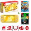 Consola Nintendo Switch Lite Amarillo + Crash Nitro Fueled + Luigis Mansion 31