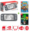 Consola Nintendo Switch Lite Gris + Crash Nitro Fueled + Luigis Mansion 31