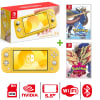 Consola Nintendo Switch Lite Amarillo + Pokémon Espada + Pokémon Escudo1