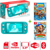 Consola Nintendo Switch Lite Turquesa + Donkey Kong Country + Crash Nitro1