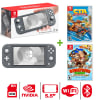 Consola Nintendo Switch Lite Gris + Donkey Kong Country + Crash Nitro1