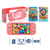 Consola Nintendo Switch Lite Coral + Donkey Kong Country + Crash Nitro1