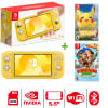 Consola Nintendo Switch Lite Amarillo + Pokémon Lets Go Pikachu + Donkey Kong1