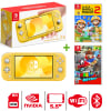 Consola Nintendo Switch Lite Amarillo + Super Mario Maker 2 + Mario Odyssey1