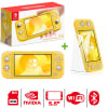 Consola Nintendo Switch Lite Amarillo + Mica de Vidrio Templado1
