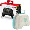 Pack Mando Nintendo Switch Horipad Inalámbrico Zelda + Estuche para Mando Celeste1