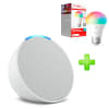 Pack Echo Pop Parlante Inteligente Alexa Blanco + Foco Sengled 60W 1-PK #TECNOL8759#TECNOL87451