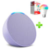 Pack Echo Pop Parlante Inteligente Alexa Lavanda Lila + Foco Sengled 60W 1-PK #TECNOL8761#TECNOL87451