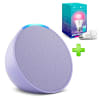 Pack Echo Pop Parlante Alexa Lavanda Lila + Foco TP-Link 60W Kasa KL135 #TECNOL8761#TECNOL87331