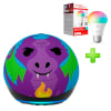 Pack Echo Dot para Niños 5ta Gen Alexa Dragón Morado + Foco Sengled 60W 1-PK #TECNOL8805#TECNOL87451