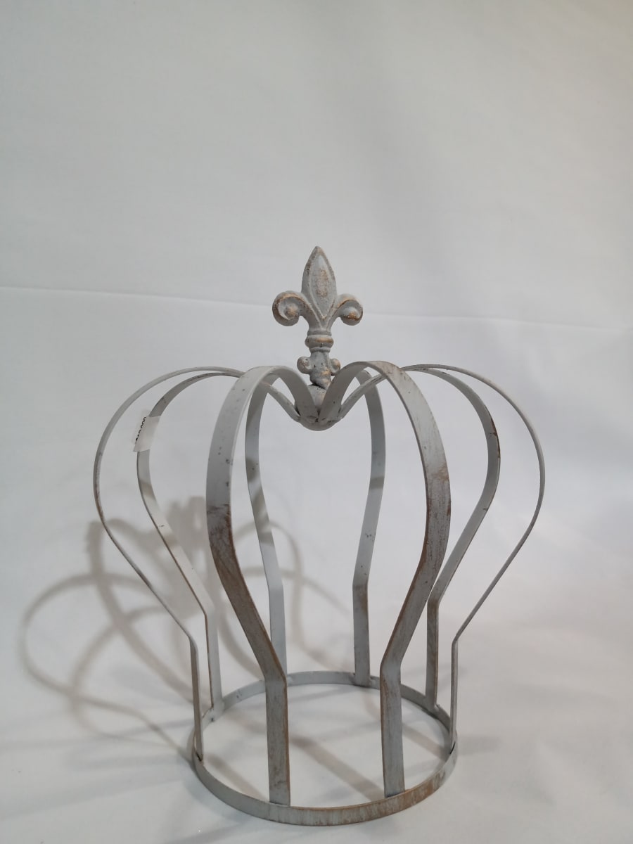 Corona Fierro Gris L | La Batea Deco