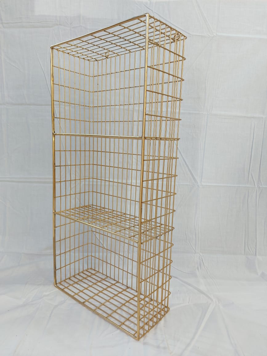 Repisa Organizadora Dorada | La Batea Deco