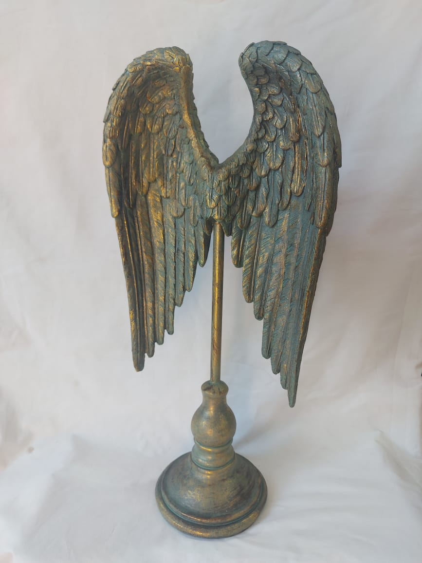 Alas Pedestal Calipso/Dorada | La Batea Deco