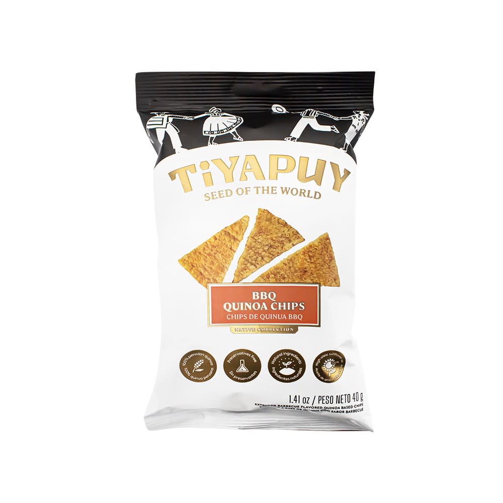 CHIPS DE QUINUA BBQ TIYAPUY 40G Eden Orgánico
