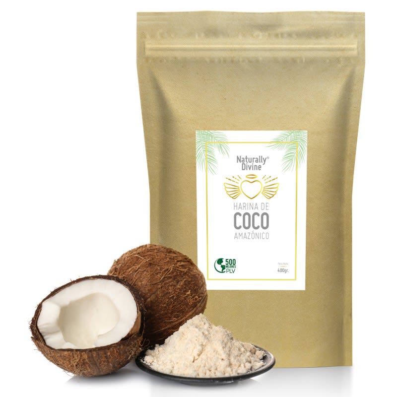 HARINA DE COCO NATURALLY DIVINE 200G Eden Orgánico