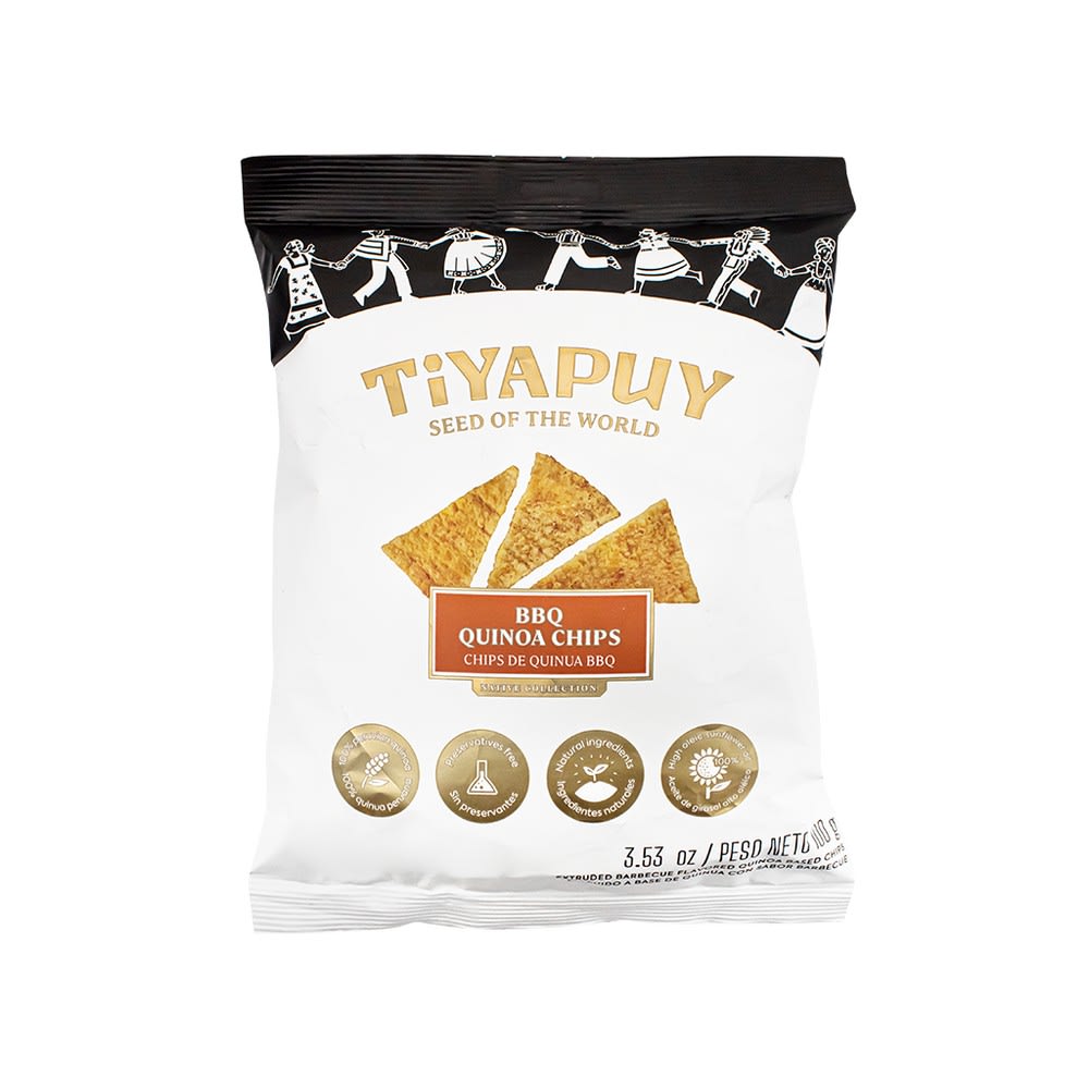 CHIPS DE QUINUA BBQ TIYAPUY 100G Eden Orgánico
