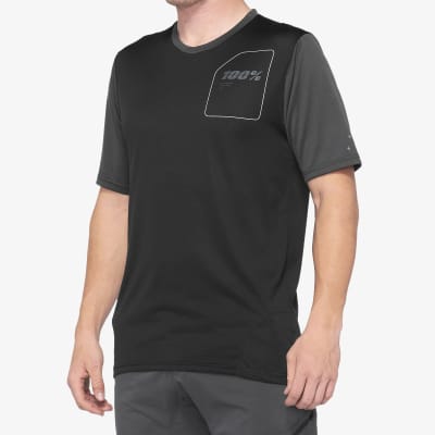 JERSEY RIDECAMP CHARCOAL/BLACK MD 100% JERSEY RIDECAMP CHARCOAL/BLACK MD 100%
