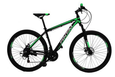 BICICLETA 27.5 MTB FANTOM ALUM DISCO NEGRA/VE BICICLETA 27.5 MTB FANTOM ALUM DISCO NEGRA/VE