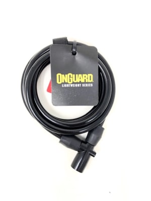CANDADO ON GUARD ESPIRAL C/LLAVE 150X8M NEGRO CANDADO ON GUARD ESPIRAL C/LLAVE 150X8M NEGRO