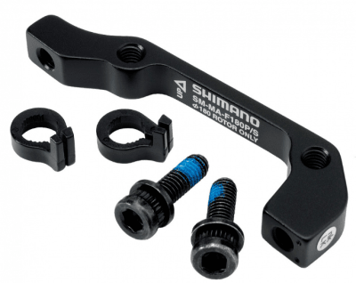 ADAPTADOR FRENO SHIMANO SM-MA-F180 P/S FIXING BOLT X2, STOP RING X2, IND. PACK I ADAPTADOR FRENO SHIMANO SM-MA-F180 P/S FIXING BOLT X2, STOP RING X2, IND. PACK I