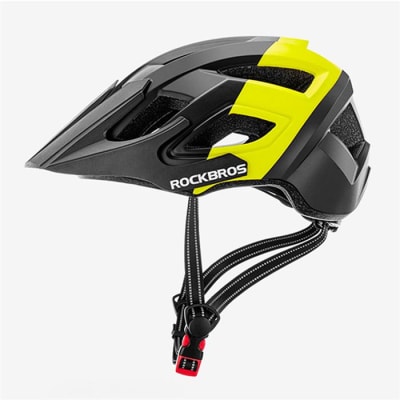 CASCO DE BICICLETA ROCKBROS TS-39 57-62CM NEGRO/AMARILLO CASCO DE BICICLETA ROCKBROS TS-39 57-62CM NEGRO/AMARILLO